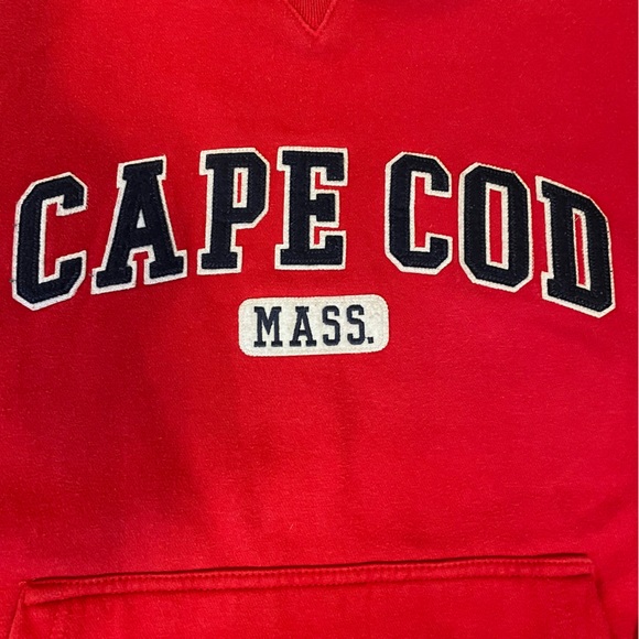 Cuffy’s CAPE COD Red Hoodie Size Medium - Picture 3 of 9